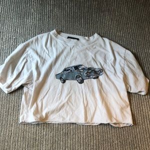 RARE Brandy Melville Car Graphic Tee